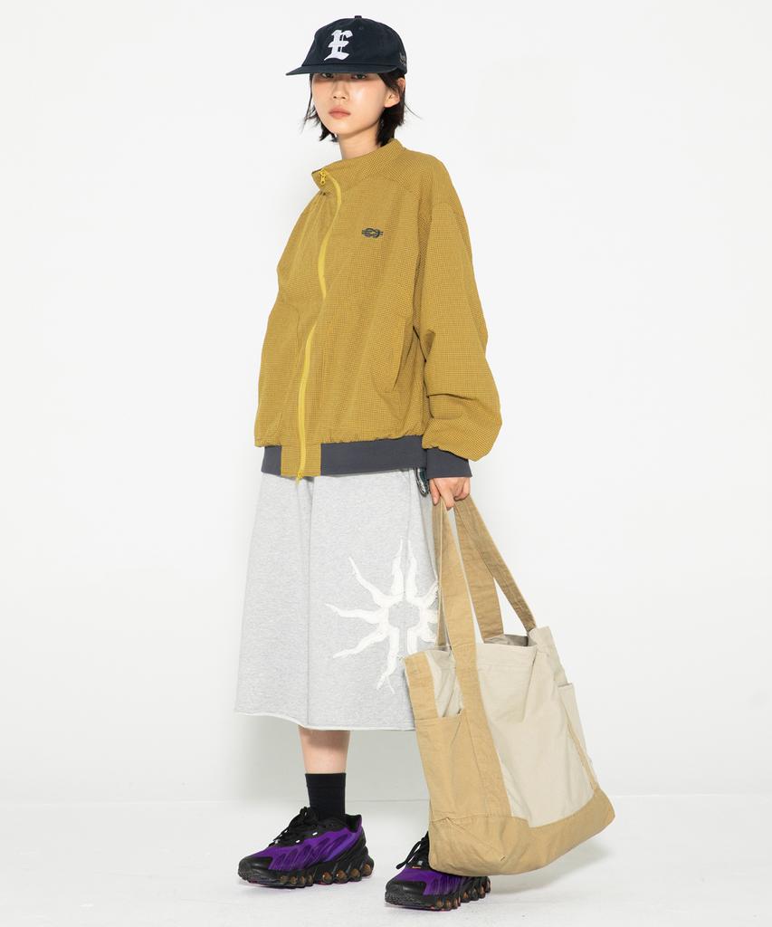 Xtonz Xta108 Ripstop Cotton Washed Tote Bag (Beige)