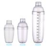 350/530/1000ml Plastic Cocktail Shaker Cup Scale Wine Beverage Drink Party Mixer