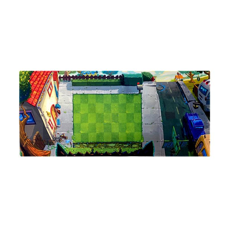 Plant Battle Zombie Toy 2 Table Mat Large Mouse Pad 40Cmx90Cm Battle Map