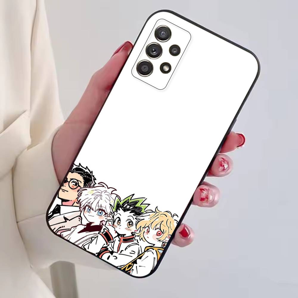 Hunter X Hunter Japanese Manga Phone Case Black Silicone Soft For Samsung S25,S24,S21,S22,S23,S30,Ultra,S20,Plus,Fe,Lite