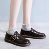 Pantofi Loafers Casual Femei Pantofi Femei Plat Moda Vintage Britanic Piele Oxford Loafers Designer Moda Pantofi Slip-on din Piele