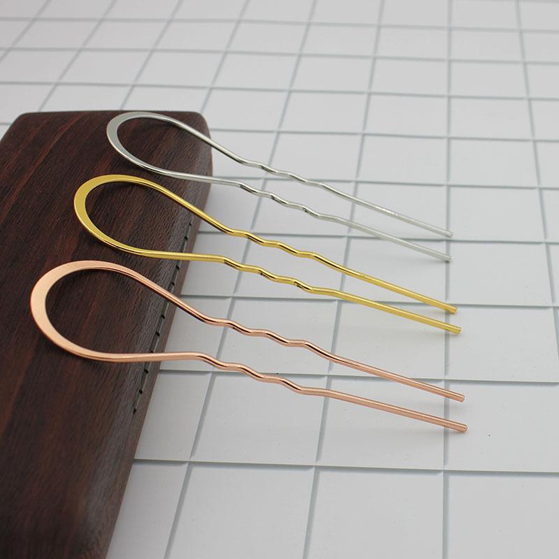 5 szt. Vintage wsuwki do włosów w kształcie litery U dla kobiet i dziewcząt - Akcesoria do włosów do czongsamu