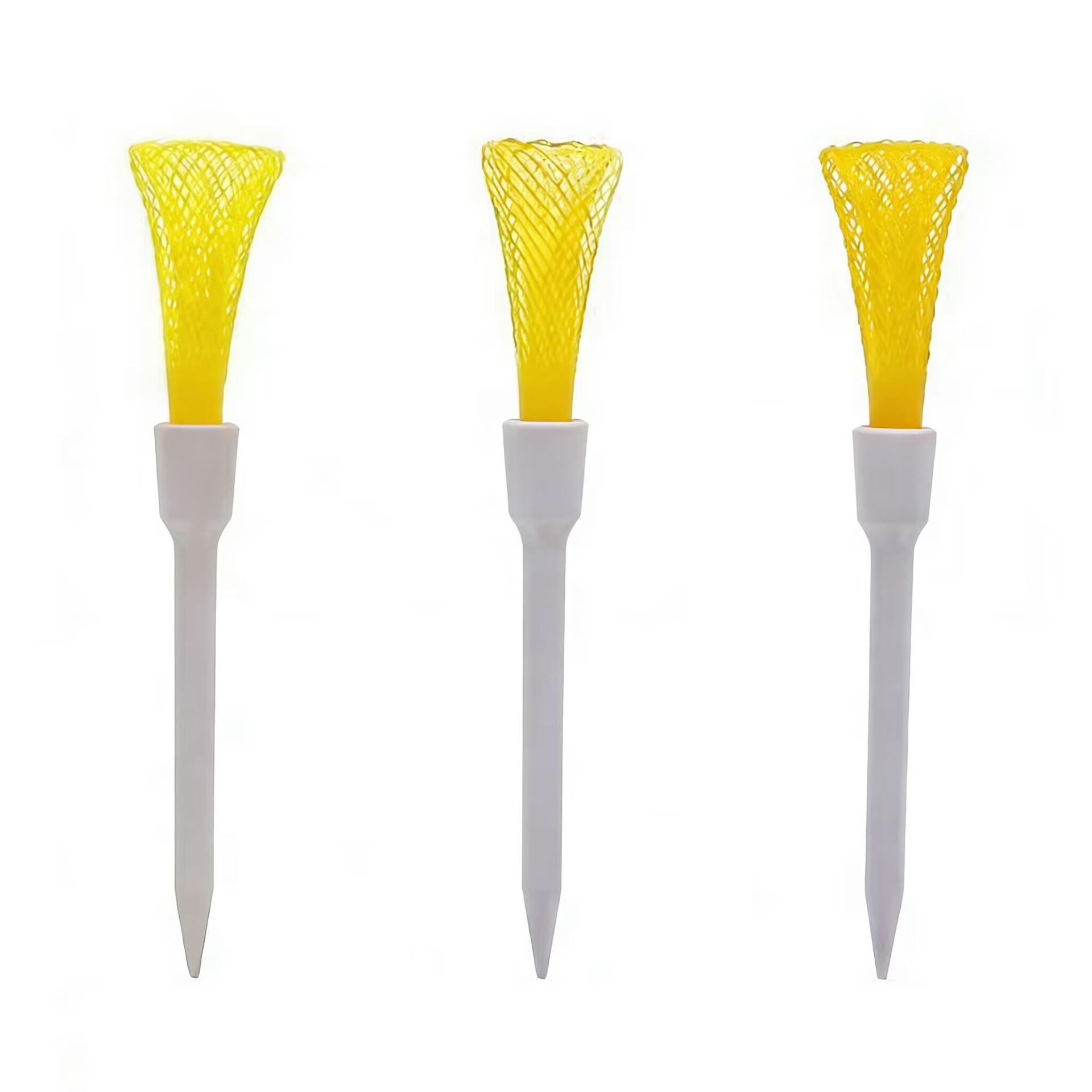 Upgraded Durable Cross-border Golf Mesh Ball Pegs - 3-piece Set