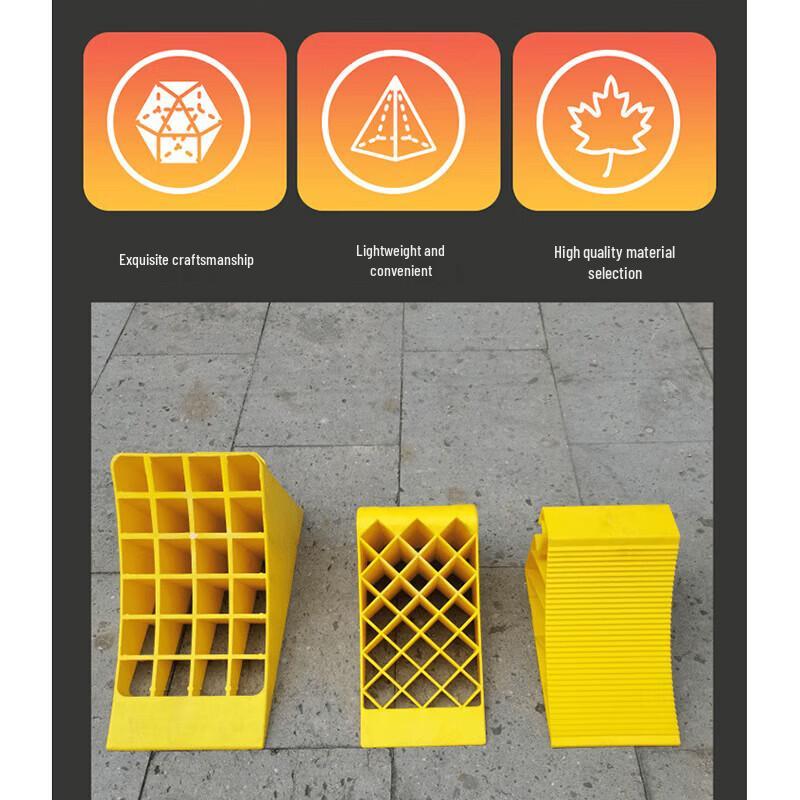 Tingxin Plastic Anti-Slip Car Wheel Chocks