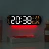 Large Digital Wall Clock Temperature Date Week Timing Lightsensing