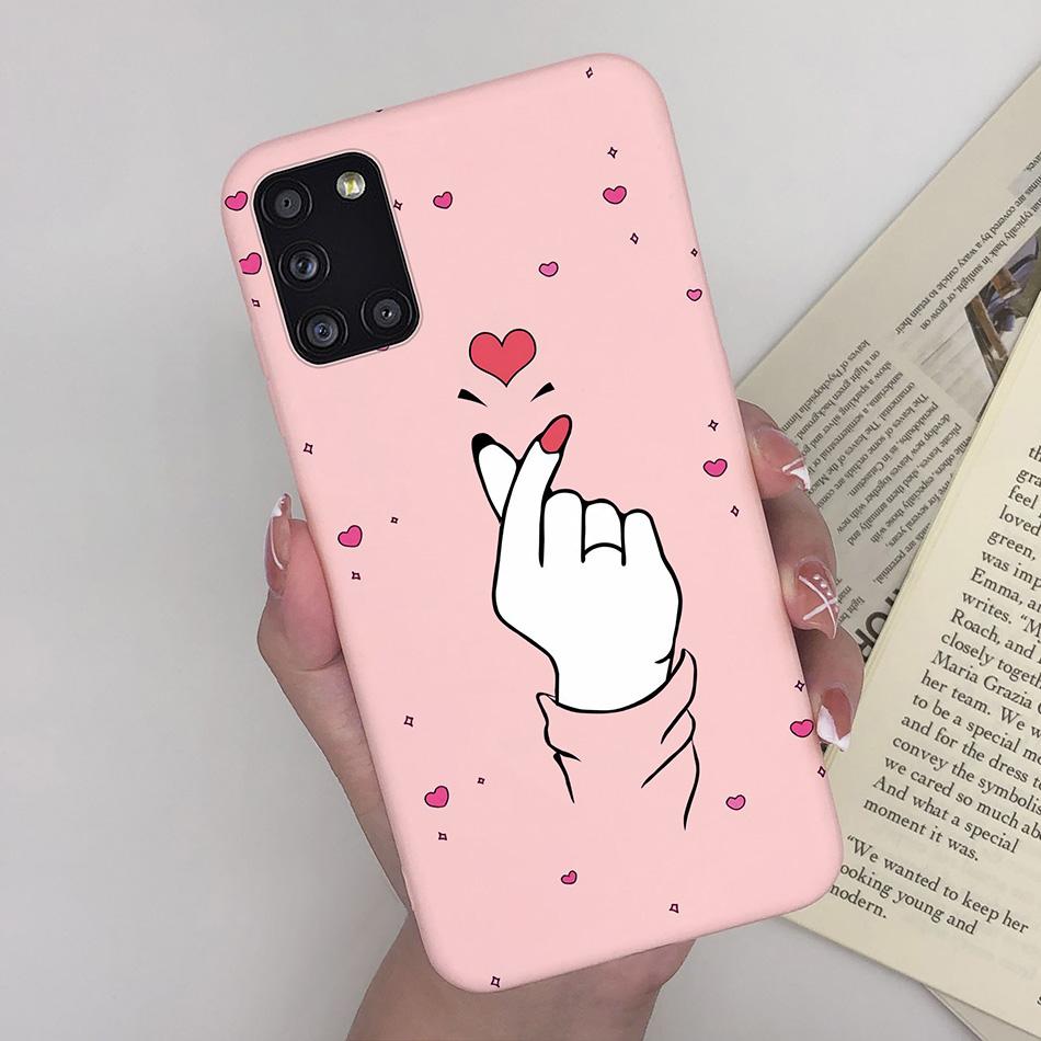 For Samsung Galaxy A31 Case For Samsung A31 A 31 SM-A315F 6.4 Phone Cover Soft Silicone Case For Coque Samsung A31 Phone Cases