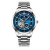 RuiGe Men's Automatic Waterproof Luminous Skeleton Sports Watch