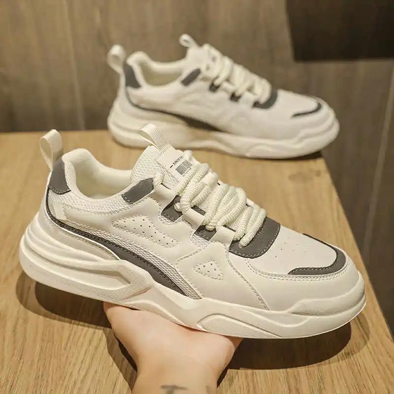 Fashion PU Leather Round Toe Walking Shoes Nursing 49 Men Sneakers Sneakers Sports Special Use Gifts Sneackers Offers Luxo Offers