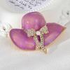 Fashionable Zircon Exquisite Inlaid Hat Pattern Brooch Women Clothing Jacket Jewelry Party Accessories Couple Gifts