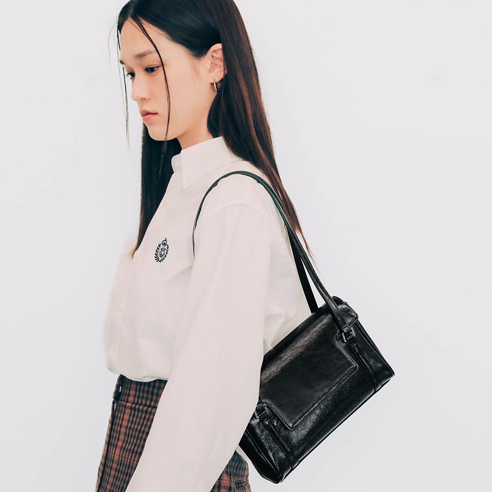 

FIND KAPOOR Marty Bag S 23 Черный мятый