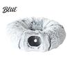 Durable Cat Tunnel Donut Toy Balls Washable with Hanging Plush Bed Indoor Kittens Small Large