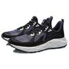 LiNing Protective Cloud Lightweight Rebound Shock Absorption Low-Top Running Shoes Unisex sneaker Black Gray ARHR079-1