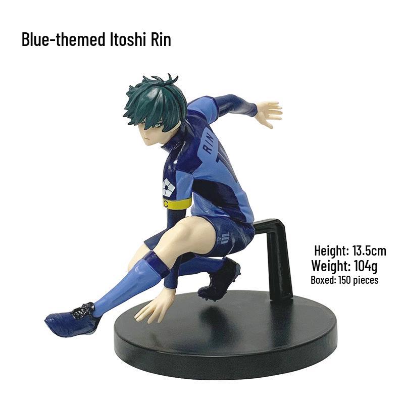 

Набір фігурок Blue Lock: Йоїчі Ісаґі, Меґуру Бачіра, Сейшіро Наґі, Рео Мікаґе Аніме Моделі