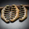 Beiduo Yang Green Sandalwood Dolphin Massage Hair Comb
