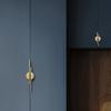 Easy To Install Zinc Alloy Useful Half Round Anti-deformed Door Knob Drawer Handle