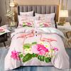 Flamingo Duvet Cover Pillowcase Bird Pattern Bedding Set Adult Boy Girl Bedroom Decoration Children Single Double Large Size