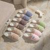 Autumn and Winter New Cotton Slippers Home Couple Indoor Thick-soled Warm Plush Shoes