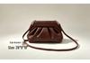Women's Fashionable Pleated Underarm Clutch & Crossbody Bag