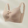 Seamless Bra Women's Adjustable Gathering Bra Plus-size Underwear Women's Beauty Back Lift Anti-glare Bra