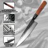 8 Inch Kitchen Knife Hand Forged Stainless Steel Chef Knives Gyutou Butcher Knife Meat Cleaver Chopping Cooking Tools