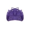 Жіноча лижна шапка Ushanka Purple Winter Trapper Real She