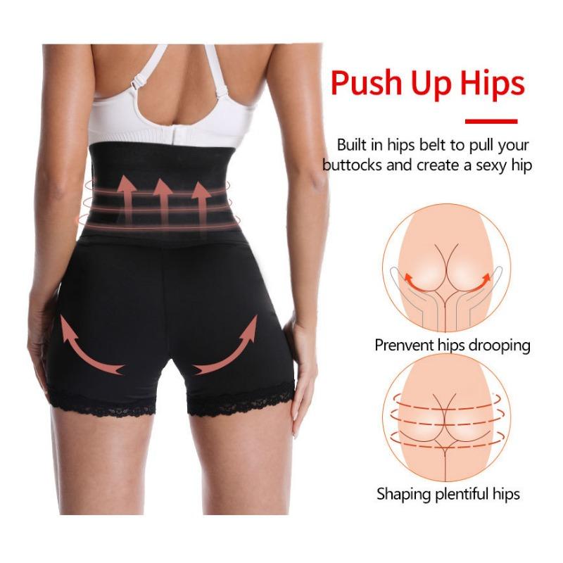High Waist High Elastic Abdomen Control Butt Lifting Body Shaper Shapewear Pants