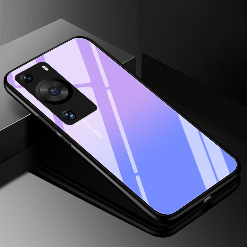 For Huawei P60 Pro Case Cover for Huawei P60 Pro Fundas Tempered Glass Case Hard Shockproof Coque Bumper For Huawei P60Pro Case