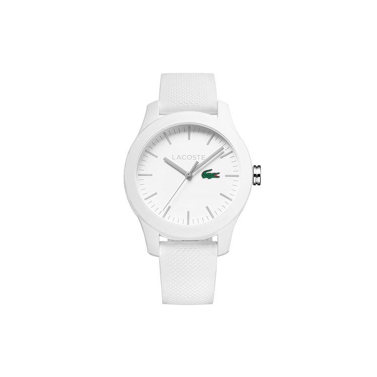 Lacoste 12.12 Series Fashion Minimalist White Dial Quartz Waterproof Watch Women watches 2000954 2000954