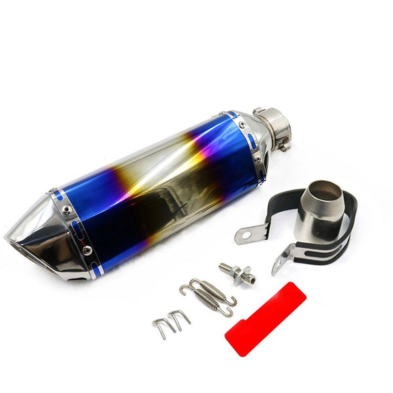 Universal 51MM Motorcycle Exhaust Pipe Muffler Scooter DB Killer pitbike escape moto piaggio cafe racer for pcx msx 150 duke 125