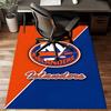 Islanders Hockey Pride Floor Mat for Living Room, Game Rooms, Office, Bedroom, Office Floor Mat Playful Design, Christmas fan gifts