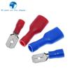 TZT 50/100pairs 6.3mm 16-14AWG Female Male Connector Insulated Crimp Blue Red Terminal-block FDFD2-250 MDD2-250