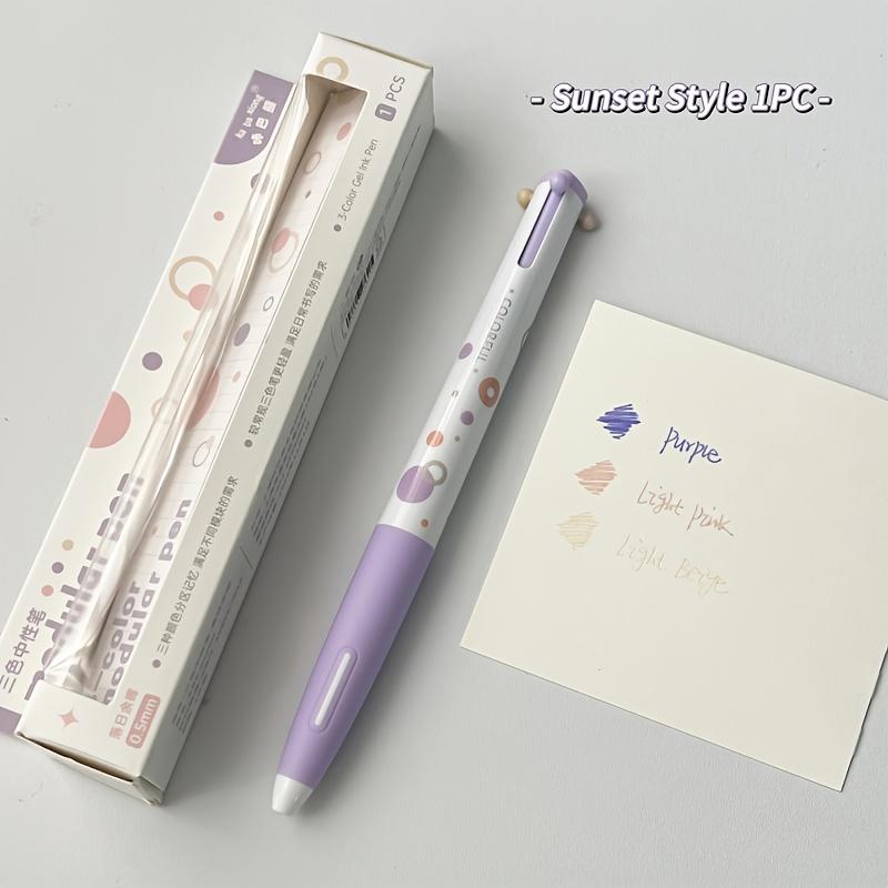 

1pc Colored Gel Pen/3in I Writing Pen/0.5mm Multicolor Painting Gel Pen/Office Supplies Art Supplies