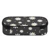 Pen Case Wear Resistant Polyester High Capacity Secure Zipper with Main Compartment Mesh Pocket and Pen Slots for Students