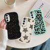 Brown Leopard Print Soft Phone Cover Case for Samsung Galaxy A16 A52 A12 A14 A13 A21s A11 A15 A05 A03 A04 A22 A06 A23 A53 A33