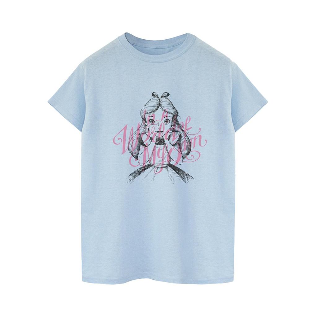 Disney Mens Alice In Wonderland In A World Of My Own T-Shirt