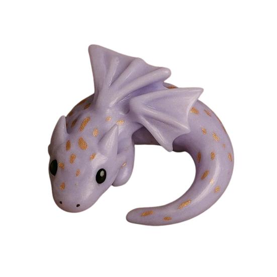 Emotional Support Dragon Handmade Mini Pocket Dragon Sculpture for Anxiety Relief Cute Dragons Inspirational Gift for Birthday Halloween Xmas