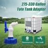 IBC Tank Tap Adapter Valve S60X6 Coarse Thread Garden Quick Connect Faucet 1/2 3/4" Male Tank Tap Accessory Fitting
