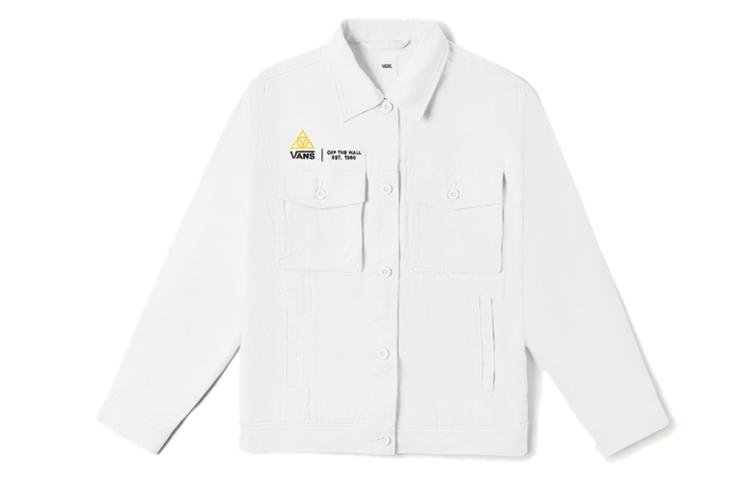 Vans Jackets Unisex Ecru V Neck Moderate Workwear VN0A4RBPFS8 S