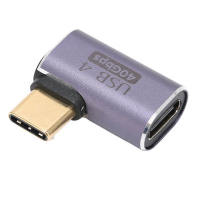 Type C Mobile Phone Adapter 40GB High Speed Audio Video Transmission 100W Maximum Support 8K At 120HZ Type C Female To