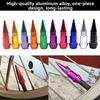 4pcs Universal Pointed Valve Tips Sharp Pointed Auto Parts Tire Valve Cover  Bicycle and Motorcycle
