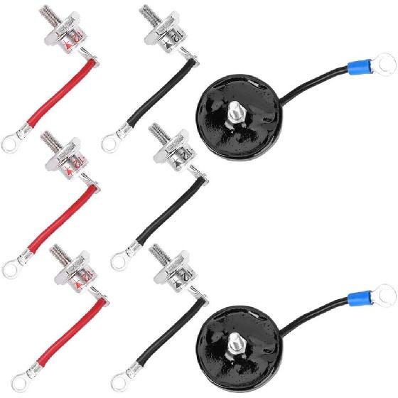 Walfront RSK5001 Module Diode Rectifier Kit for Stamford Generator,Module with Varistors Generator Rectifier Module Set Spare Parts Rectifier Kit