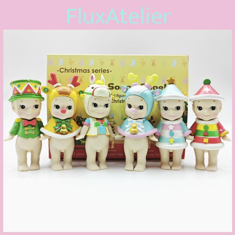 Christmas Doll Series Unicorn Elk Blind Box Doll Toy Model Cake Gifts Ornaments
