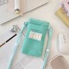 Sweet and Fresh Mobile Phone Bag for Women 2025 Summer New Style Cute Mini Shoulder Bag Crossbody Mesh Portable Cosmetics Bag