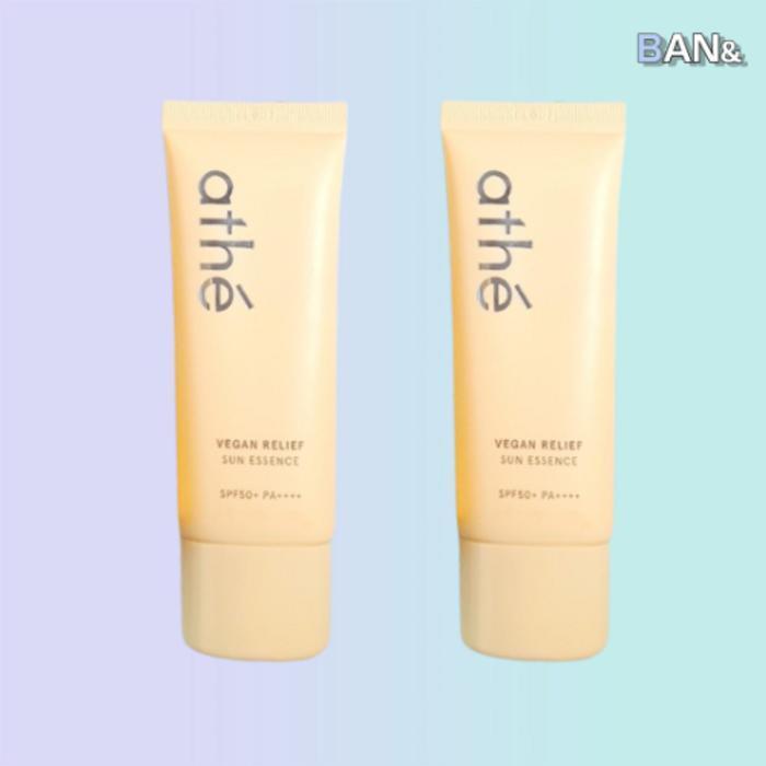 

[Athe] Athe Sunscreen Vegan Relief Sun Essence 40ml x 2 (17503410)