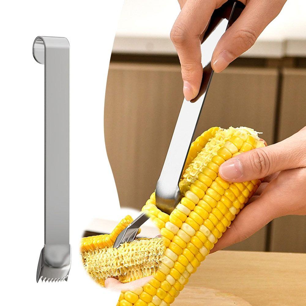 Easy To Clean Stainless Steel Corn Planer Manually Portable Corn Kernel Stripper Corn Stripping Shovel