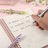 12pcs 0.5mm Sword-shape Gel Pen Black 0.5mm Decompression Pen Anti-slip Grip Easy To Refill for Student Adult Gift Back To School