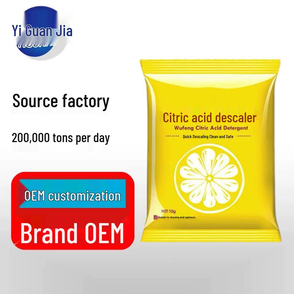 Citric Acid Descaler for Kettles - Food Grade Limescale and Tea Scale Cleaner