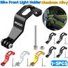 1-5PCS Bike Front Light Mount Bracket for Brompton Folding Bike Aluminum Alloy Bicycle Headlight Mount Flashlight Mount Stand