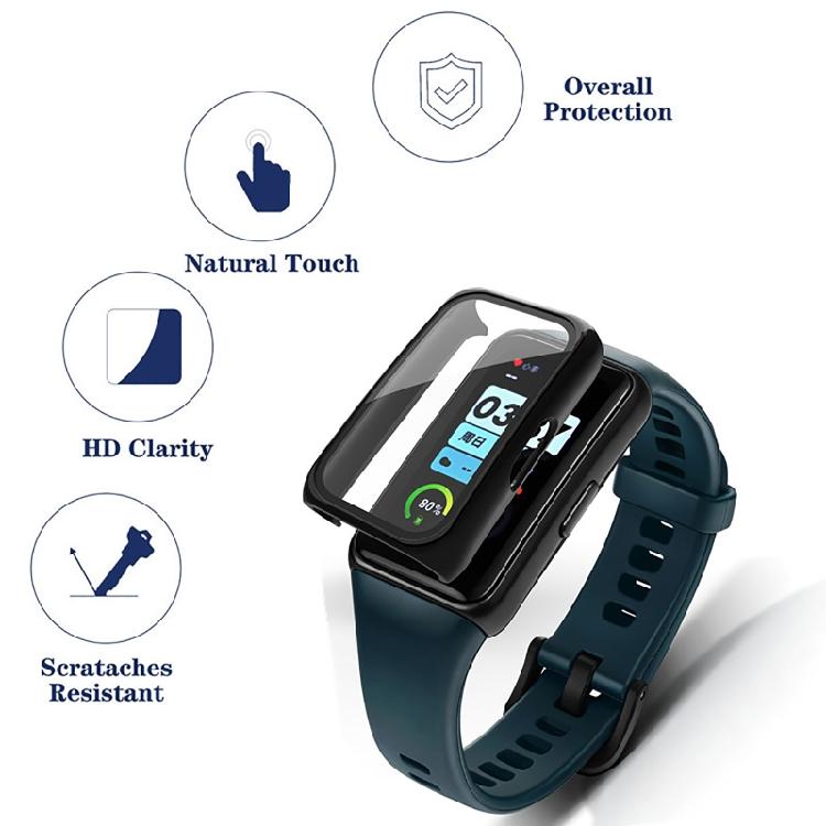 Full Coverage Cover Anti-scratch Frame Housing For Band 6/6NFC/6Pro Smartwatch