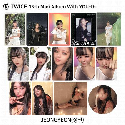 13. Mini-Album mit YOU-th Youth Photocard Poster Film Sticker Jeongyeon KPOP K-POP